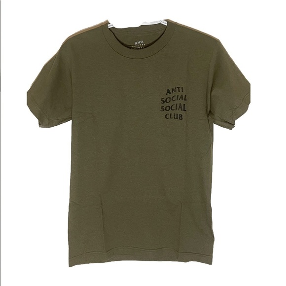 Anti Social Social Club Other - Olive Green Anti Social Social Club T-Shirt